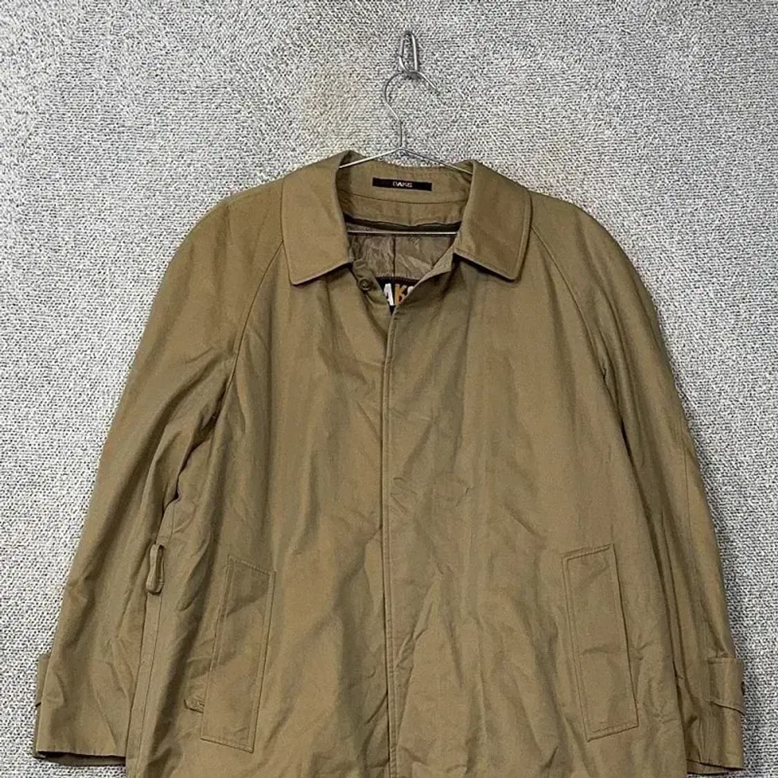 닥스 베이지 남성 캐주얼 트렌치 코트 100 상품이미지3