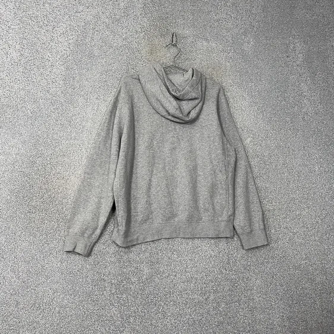 나이키 스우시 라이트 그레이 후드티 M 상품이미지2