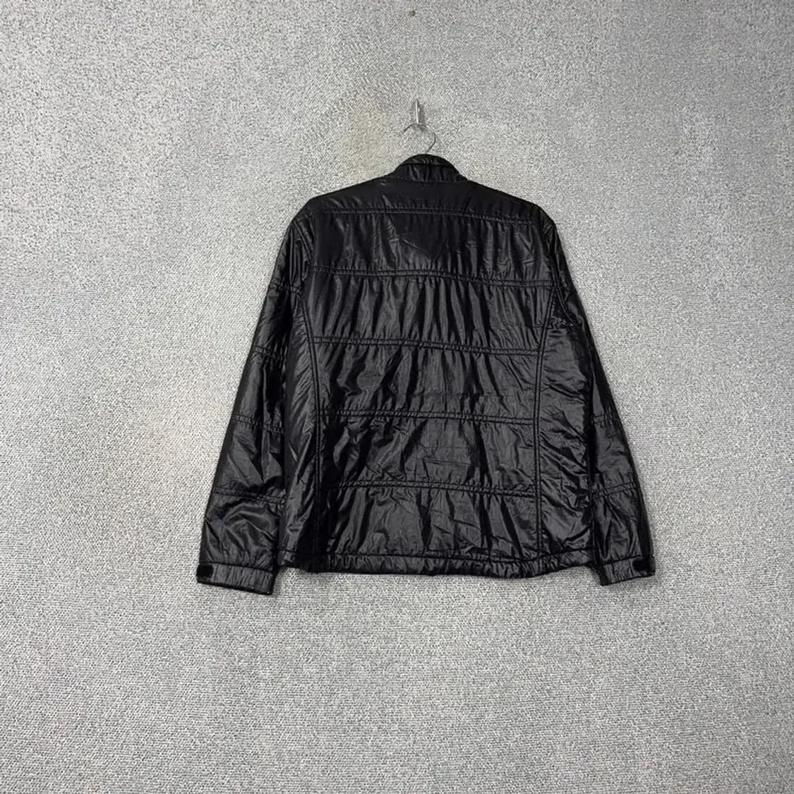 빈폴 유광 블랙 경량 패딩 자켓 100 상품이미지2