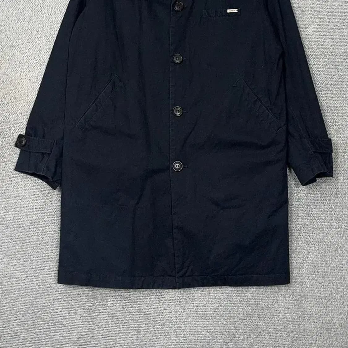 캉골 코튼 남성 네이비 트렌치 코트 M 상품이미지4