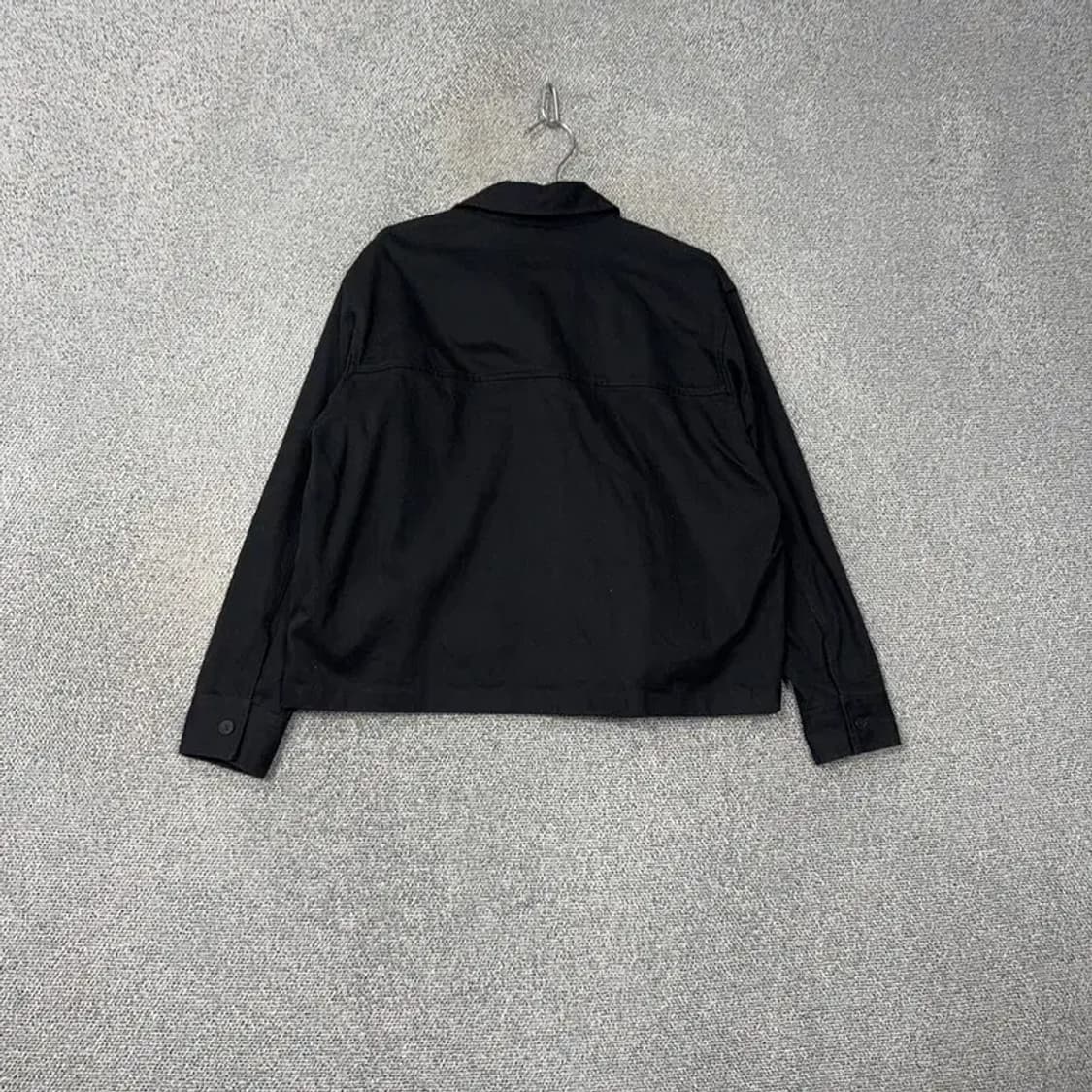 에디바우어 코튼 블랙 크롭 자켓 105 상품이미지2