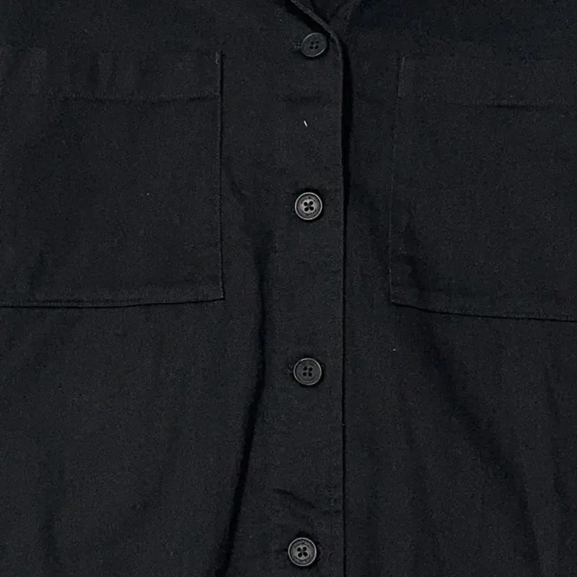 에디바우어 코튼 블랙 크롭 자켓 105 상품이미지4