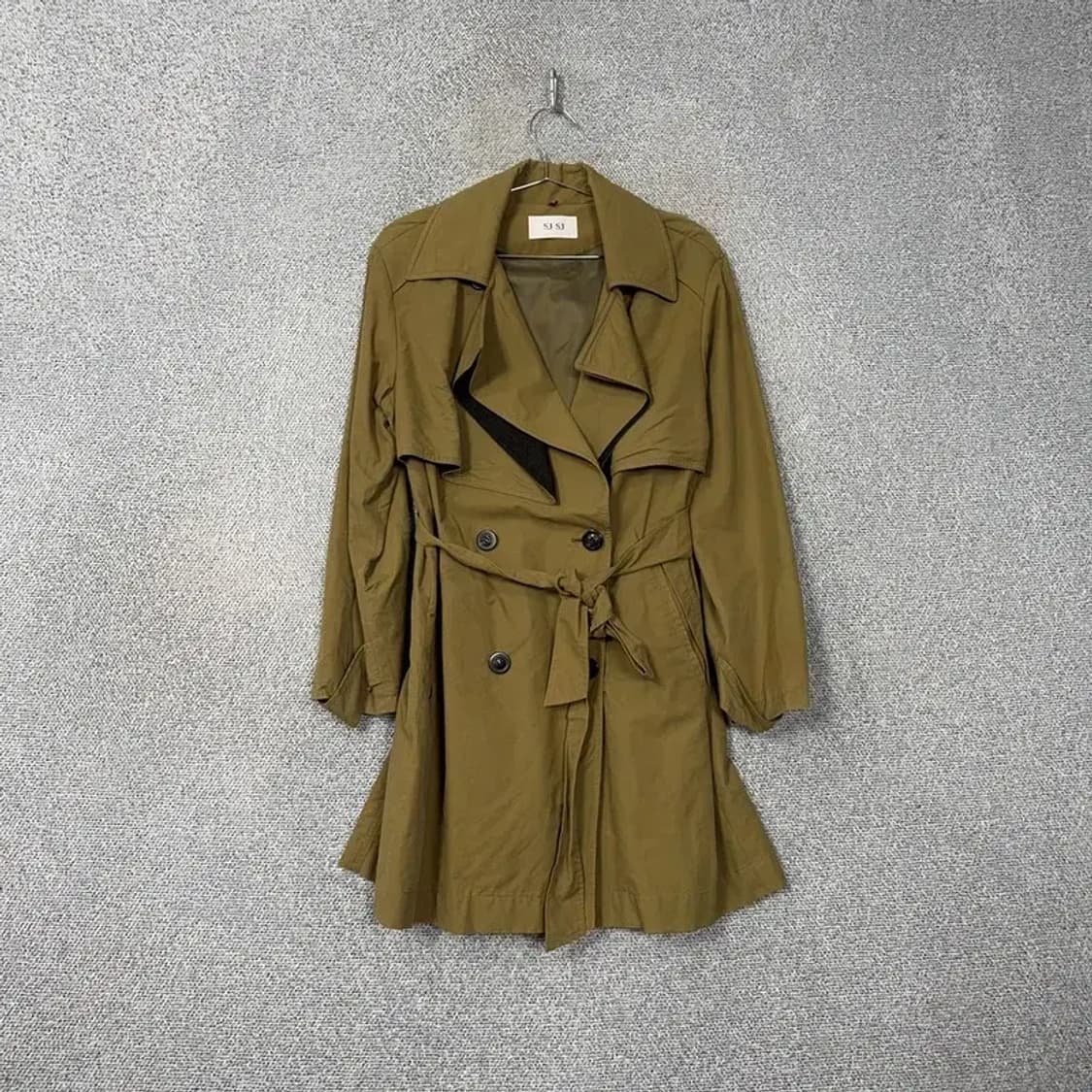 한섬 SJSJ  카멜 코튼 트렌치 코트 82-94-160 상품이미지1