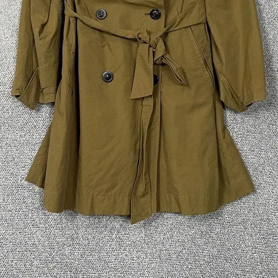 한섬 SJSJ  카멜 코튼 트렌치 코트 82-94-160 상품이미지4