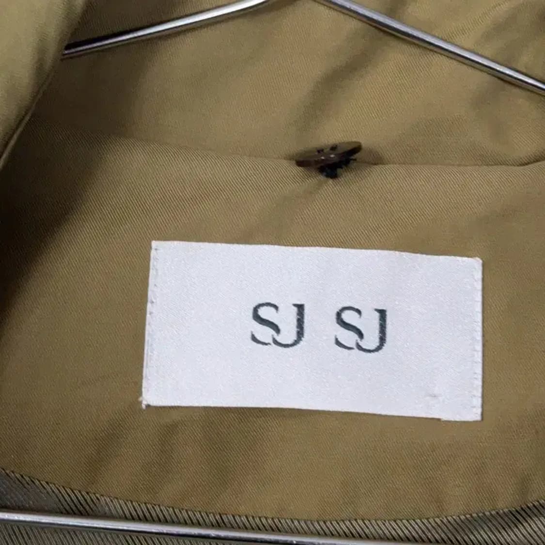 한섬 SJSJ  카멜 코튼 트렌치 코트 82-94-160 상품이미지5