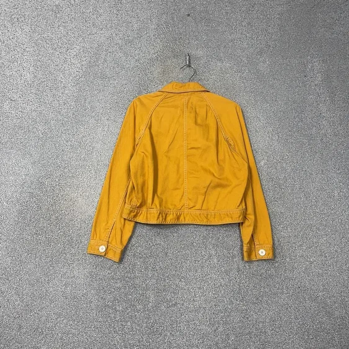 자라 포켓 옐로우 코튼 자켓 L 상품이미지2