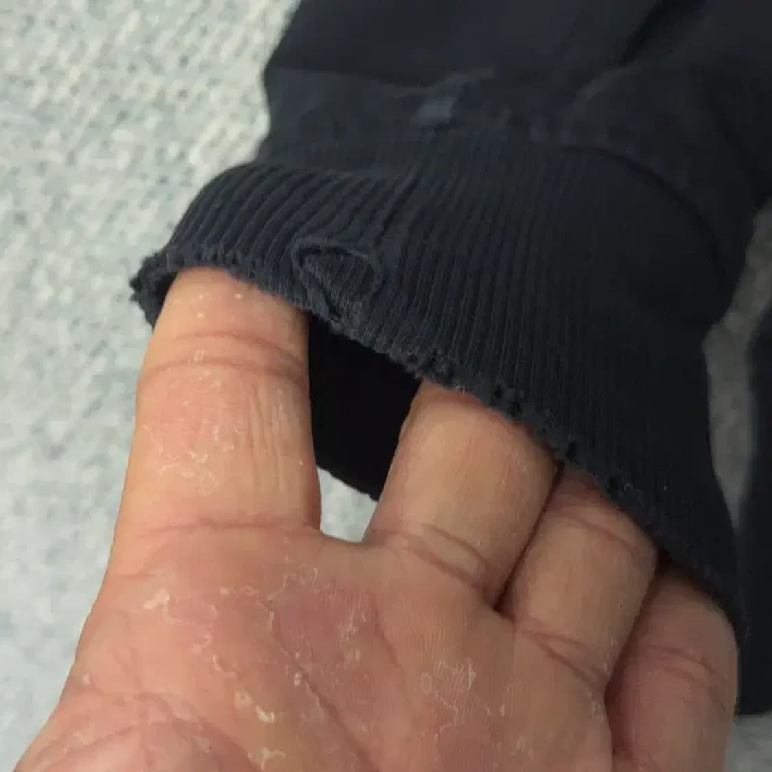 나이키 프린팅 로고 블랙 맨투맨 105 상품이미지4