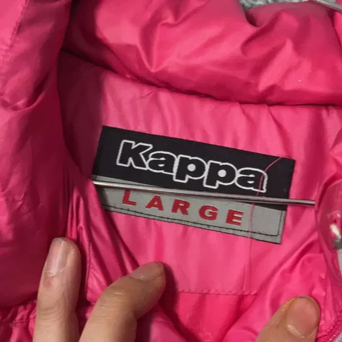 카파 핑크 덕다운 캐주얼 패딩 점퍼 95 상품이미지5