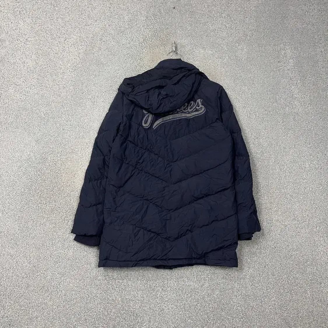 MLB 뉴욕양키즈 로고 다운 롱패딩 점퍼 95 상품이미지2