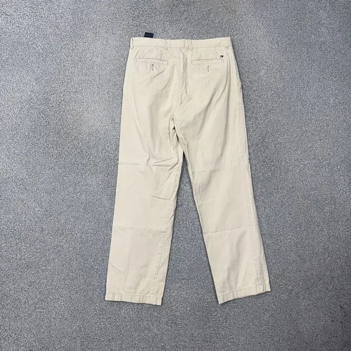 타미힐피거 크림 연베이지 캐주얼 치노팬츠 면바지 32 32 상품이미지2
