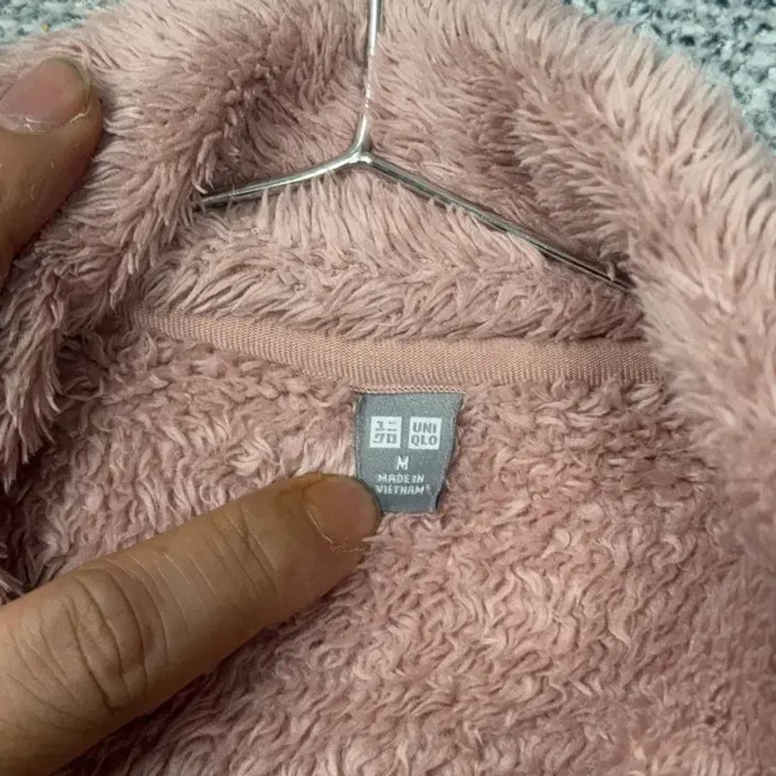 유니클로 코랄 후리스 M 상품이미지5