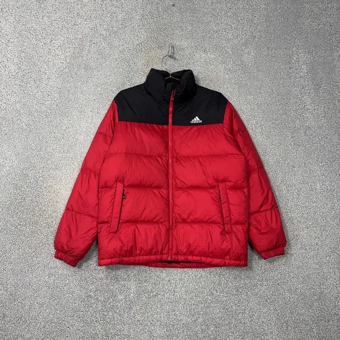 아디다스 레드 로고 덕다운 오리털 패딩 점퍼 95 상품이미지1