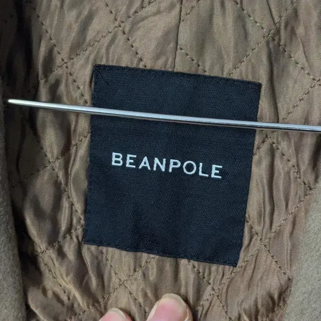 빈폴 브라운 울 캐시미어 클래식 코트 100 상품이미지5