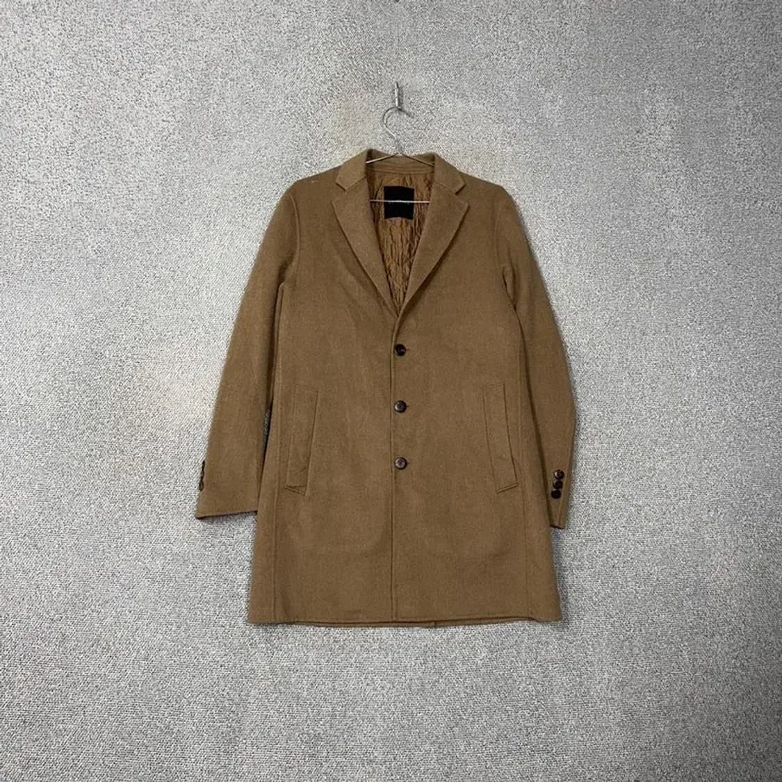 빈폴 브라운 울 캐시미어 클래식 코트 100 상품이미지1