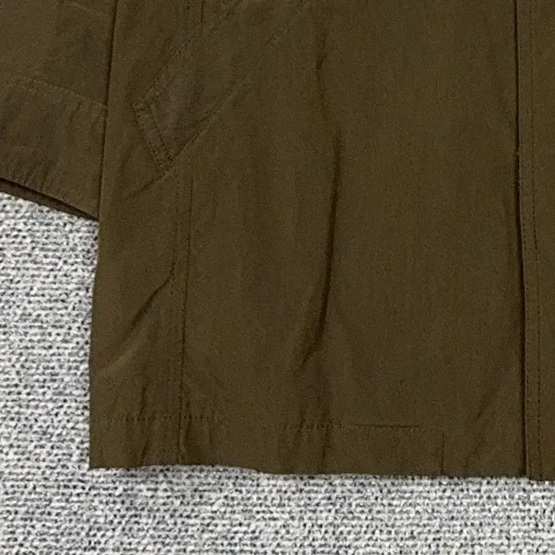 질스튜어트 카키 트렌치코트 L 상품이미지5