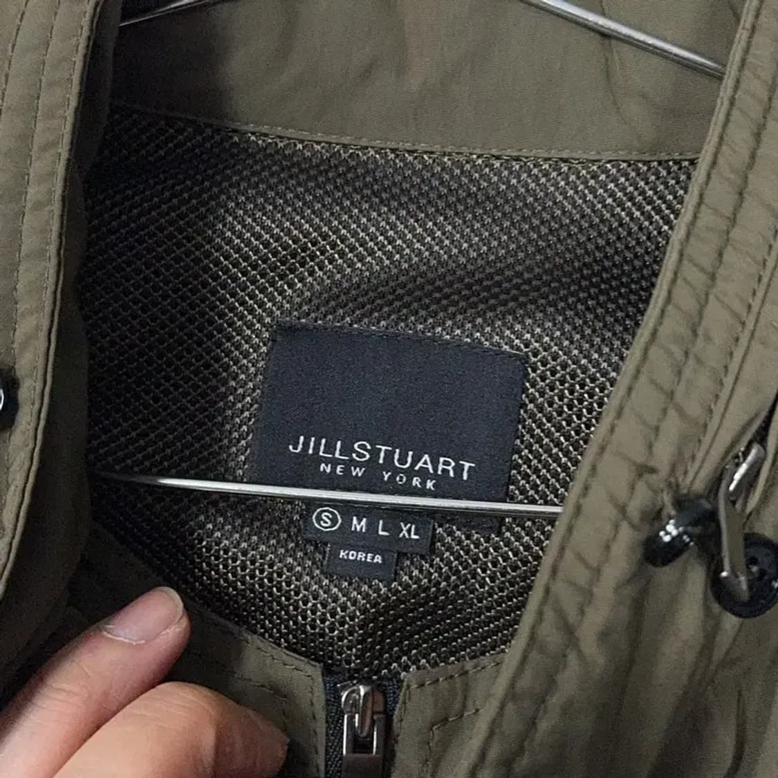 질스튜어트 카키 트렌치코트 L 상품이미지7