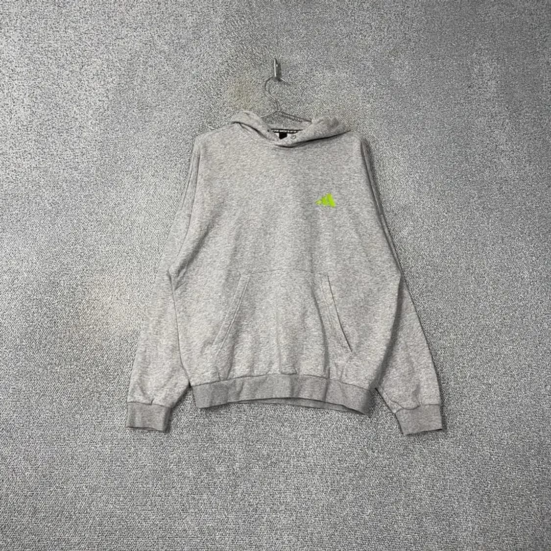 아디다스 빈티지 백프린팅 오버핏 후드티 XL 상품이미지2