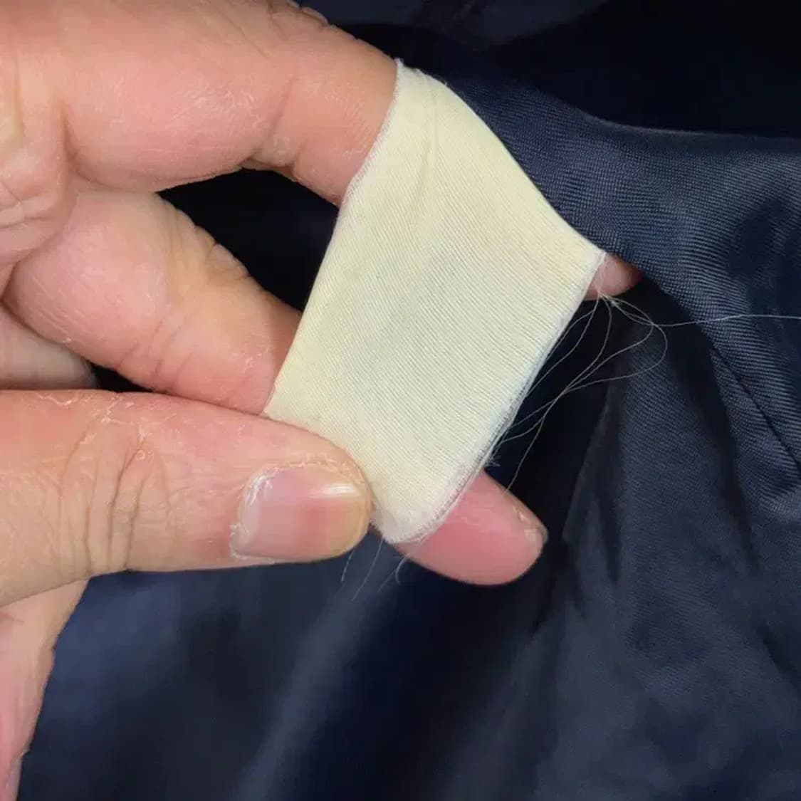 링스 골프 남성 네이비 경량 자켓 100 상품이미지5