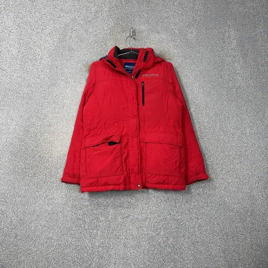 디스커버리 덕다운 레드 패딩 95 상품이미지1