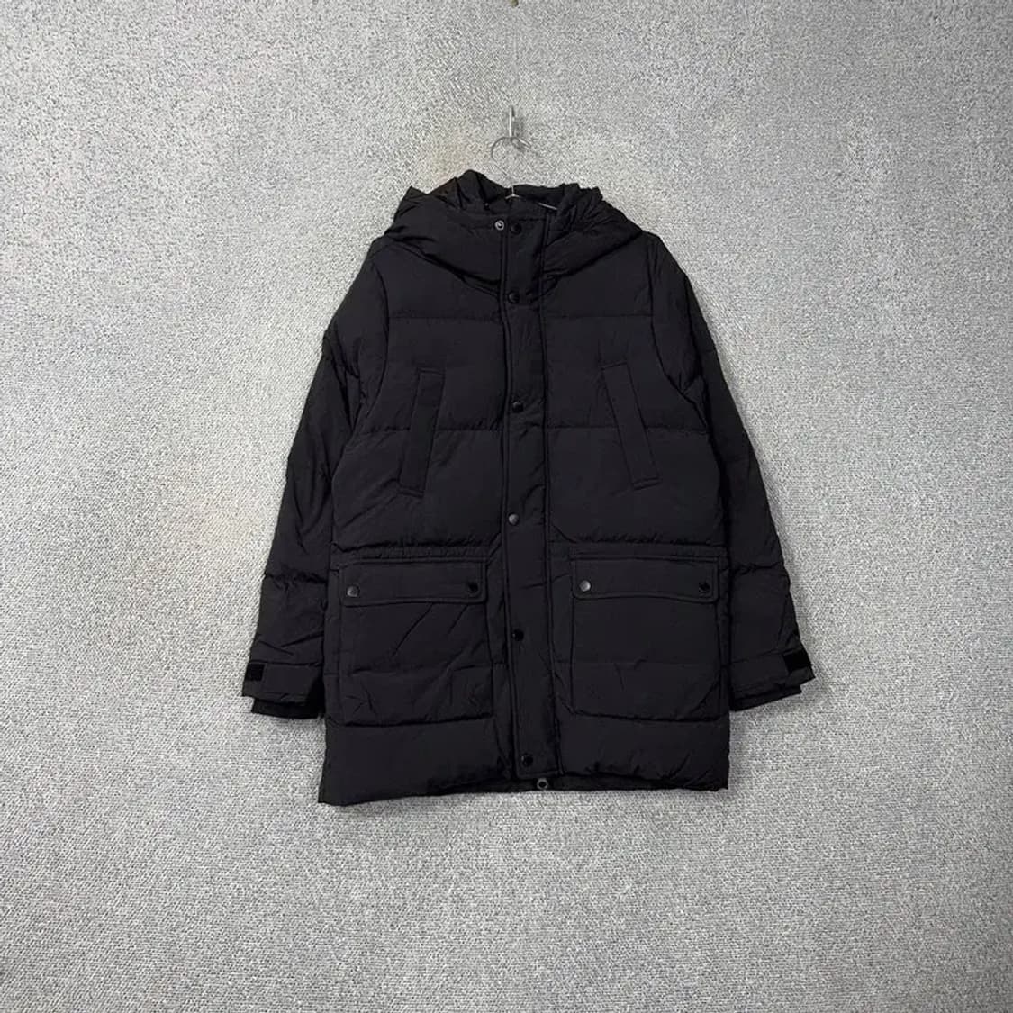 캉골 덕다운 블랙 롱 패딩 S 상품이미지1