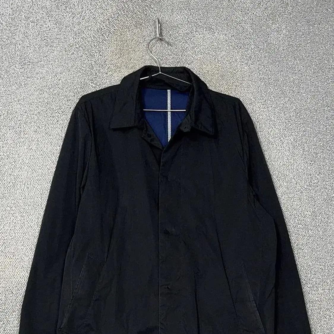 타미힐피거 남성 블랙 트렌치 코트 L 상품이미지3