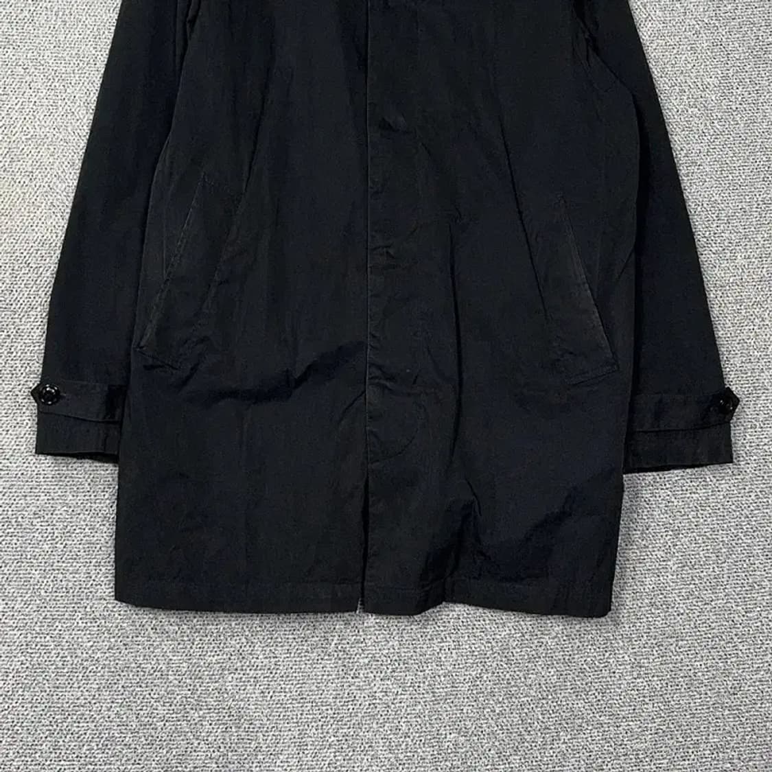 타미힐피거 남성 블랙 트렌치 코트 L 상품이미지4