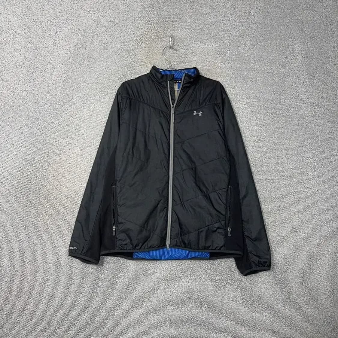 언더아머 로고 블랙 점퍼 자켓 2XL 상품이미지1