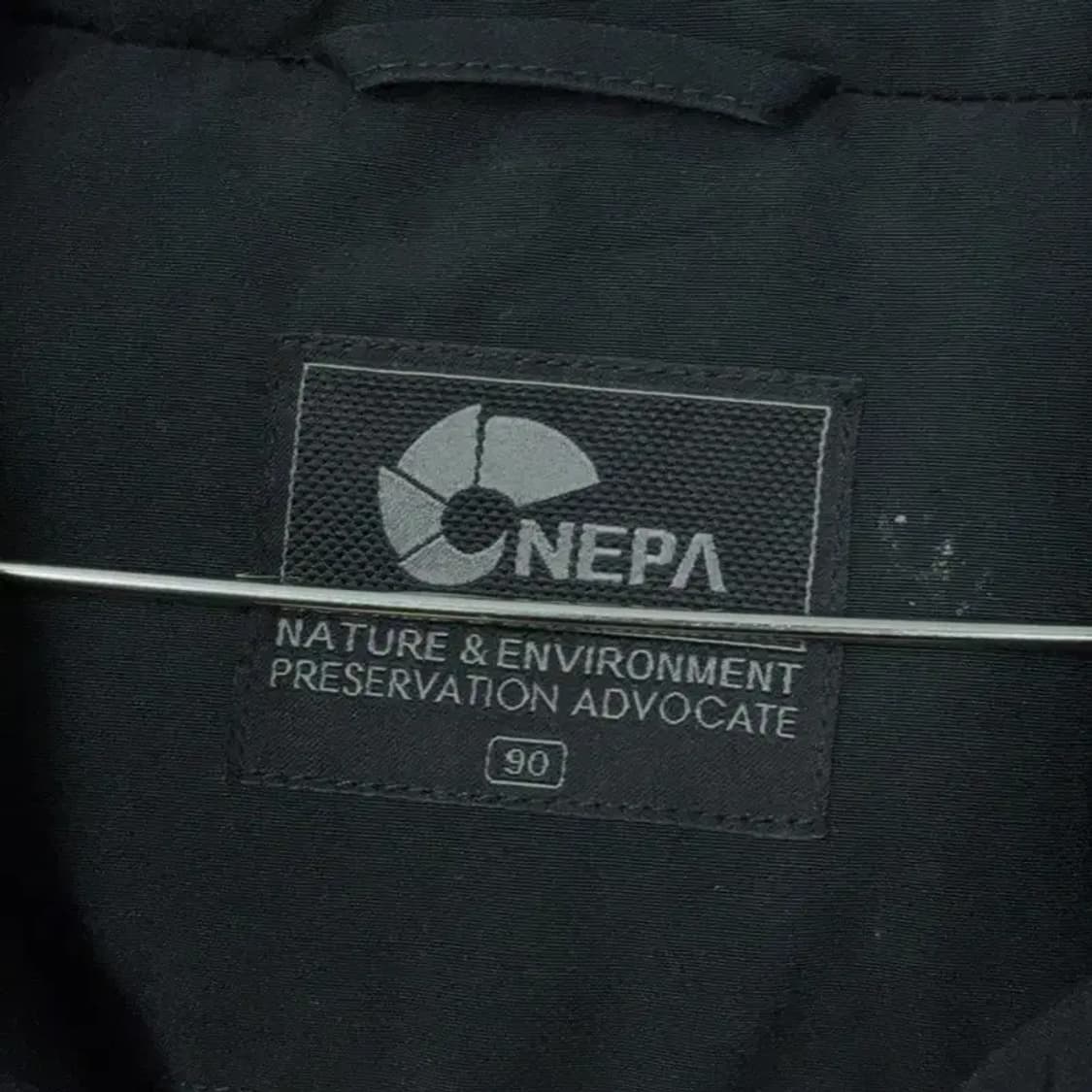 네파 덕다운 블랙 라쿤퍼 패딩 90 상품이미지5