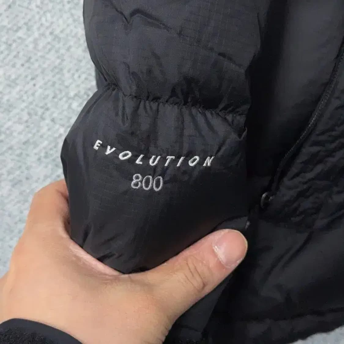 네파 구스다운 800 블랙 패딩 S 상품이미지3