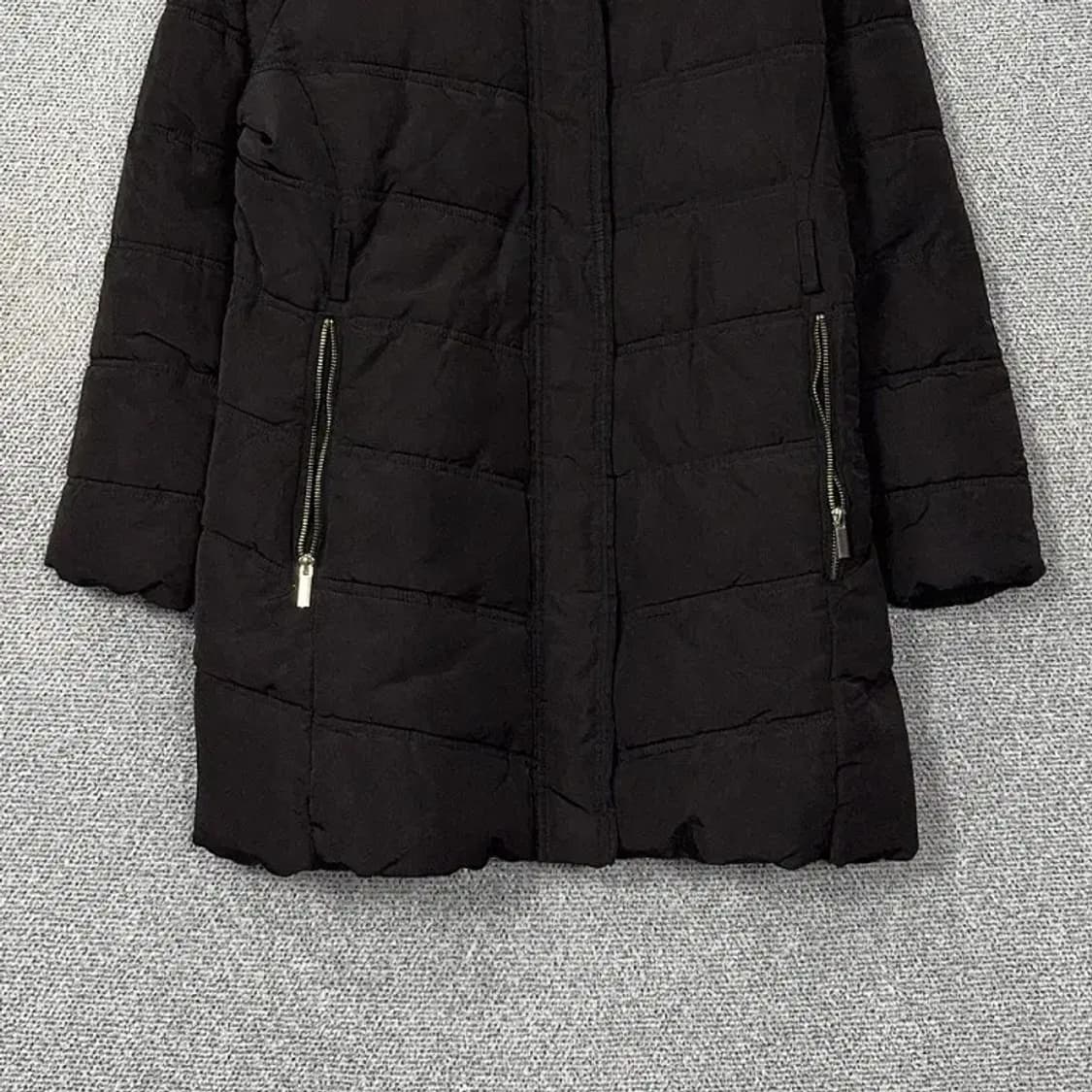 H&M 에이치엔엠 캐주얼 블랙 롱패딩 L 상품이미지4