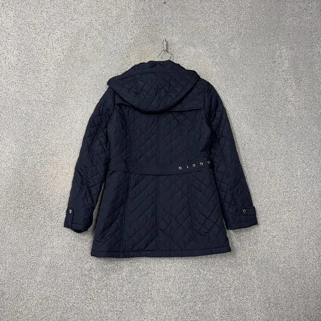 타미힐피거 네이비 여성 캐주얼 미디 패딩 S 상품이미지2