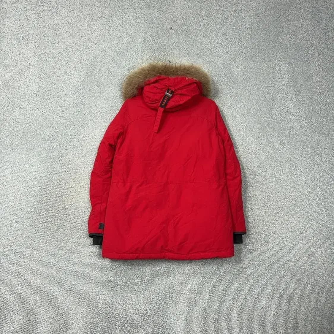 뉴발란스 레드 캐주얼 덕다운 오리털 패딩 점퍼 S 상품이미지2