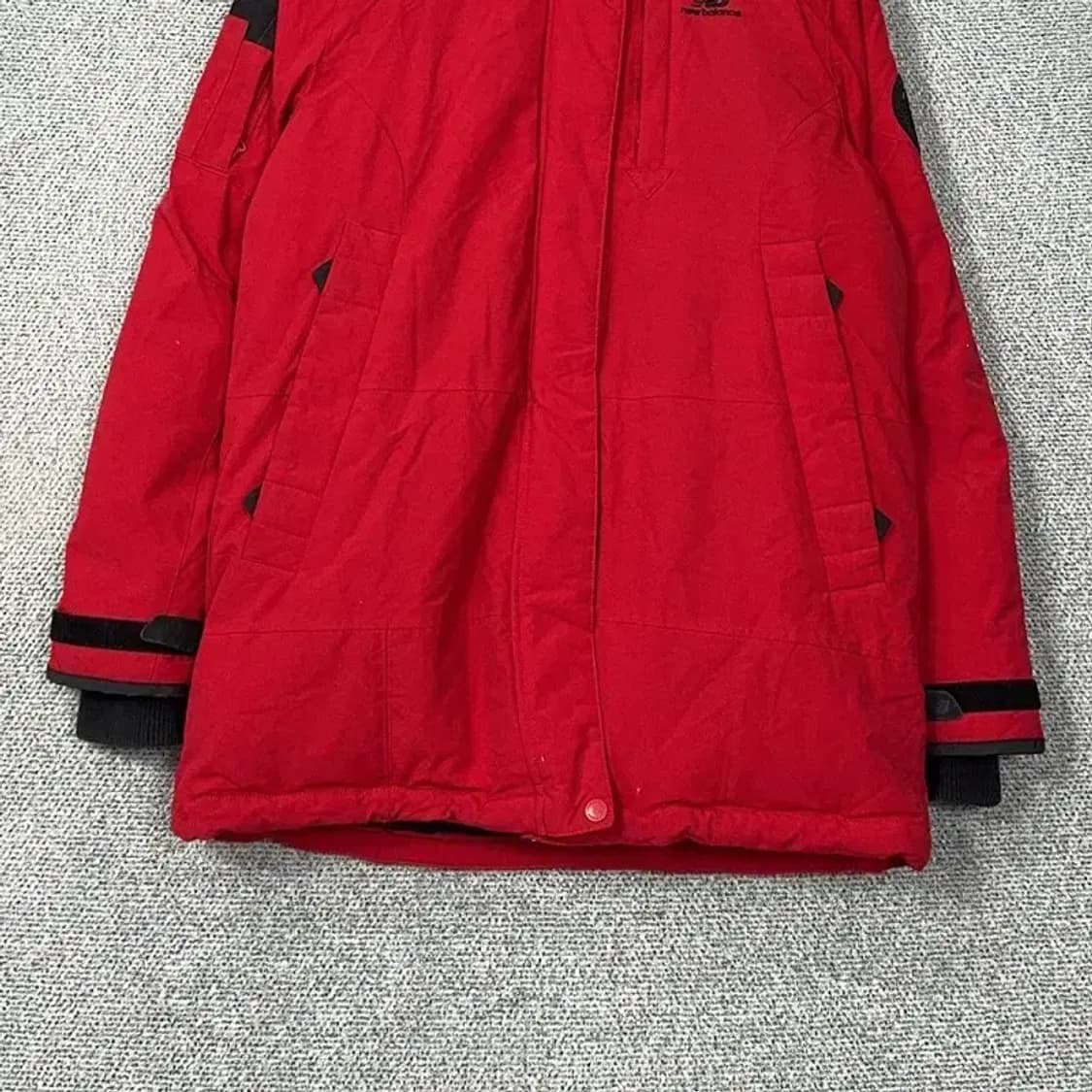 뉴발란스 레드 캐주얼 덕다운 오리털 패딩 점퍼 S 상품이미지4