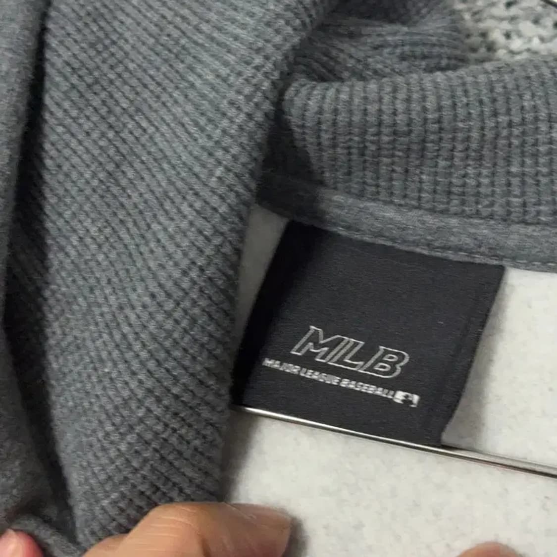 MLB 뉴욕양키즈 프린팅 그레이 후드티 85 상품이미지3