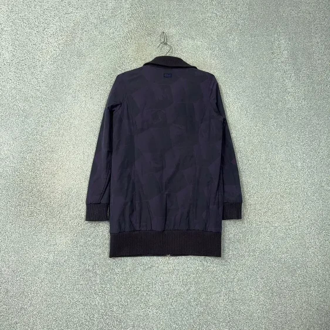 MLB 뉴욕양키즈 퍼플 배색 롱 집업 85 상품이미지2