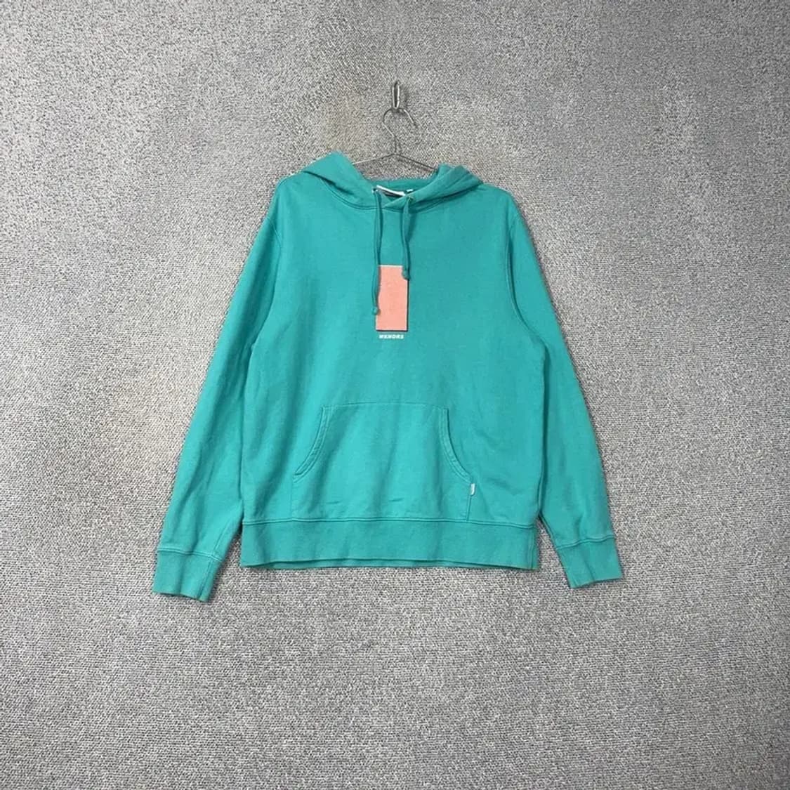 위크앤드 로고 민트 스웻 후드티 M 상품이미지1