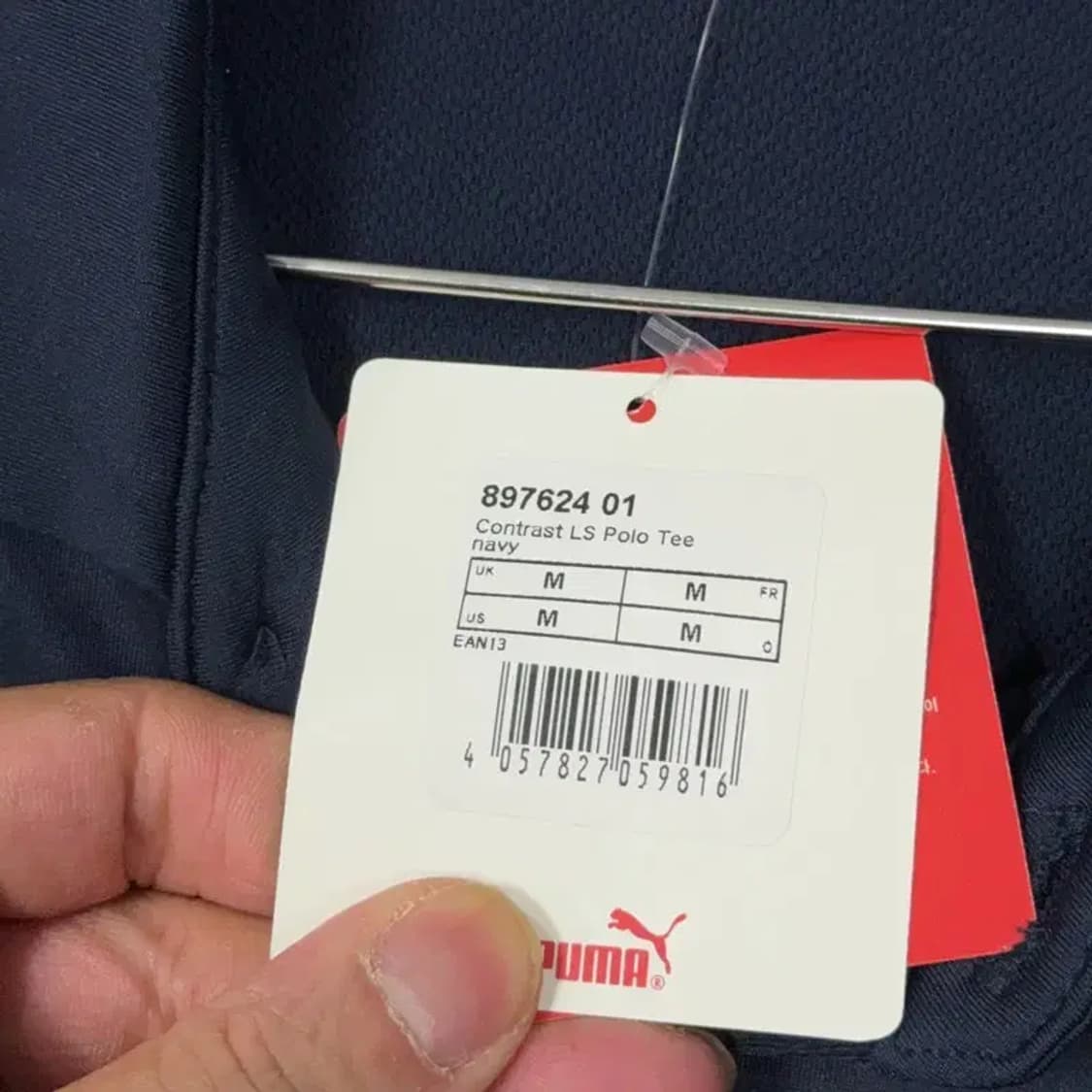 [새상품]푸마 로고 기능성 카라티 M 상품이미지4