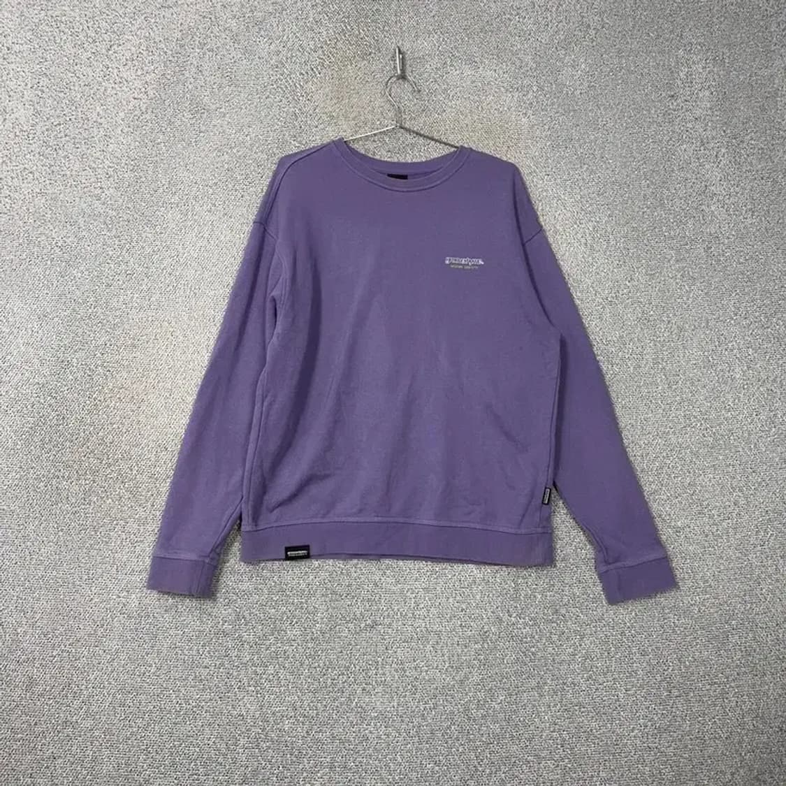 그루브라임 로고 퍼플 스웻셔츠 맨투맨 L 상품이미지1