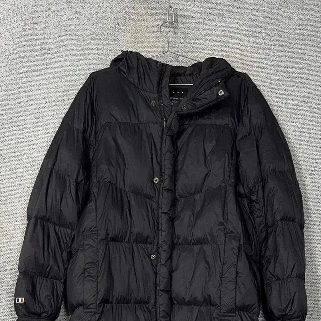 밀레 블랙 로고 롱패딩 점퍼 95 상품이미지3