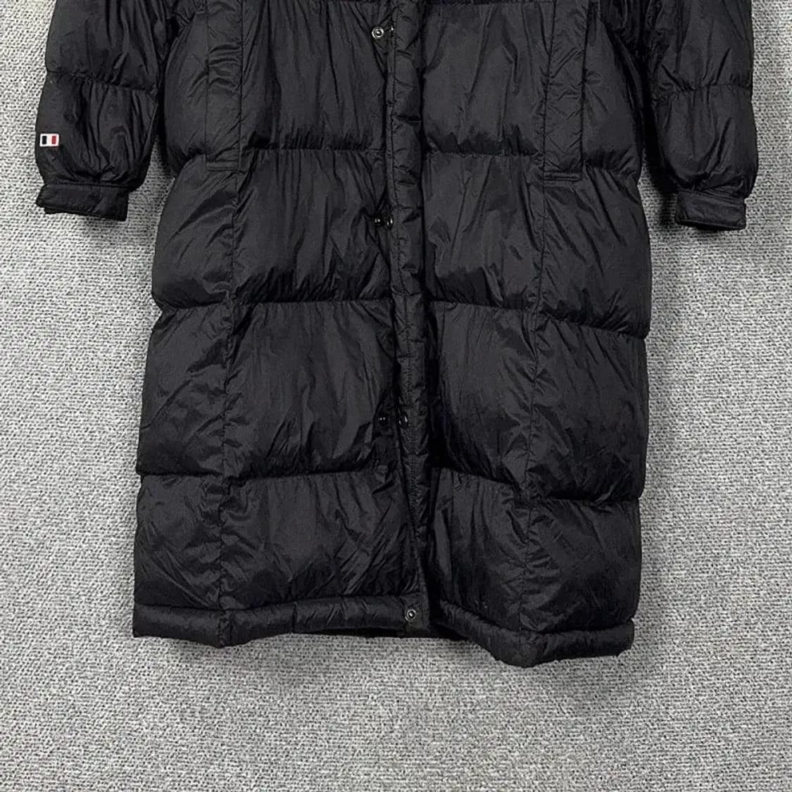 밀레 블랙 로고 롱패딩 점퍼 95 상품이미지4