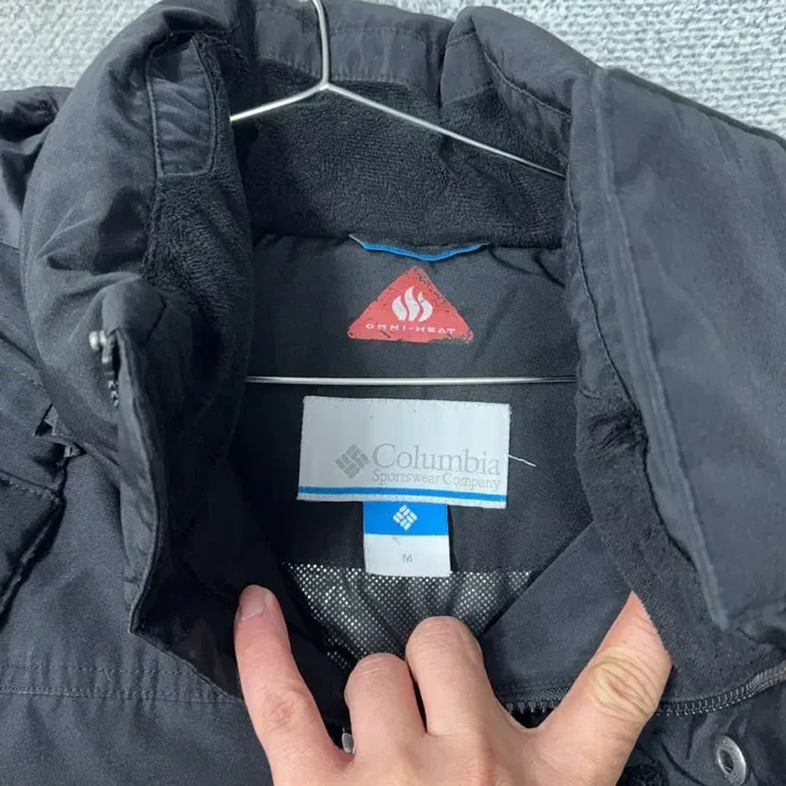 콜롬비아 거위털 구스다운 패딩 점퍼 M 상품이미지4