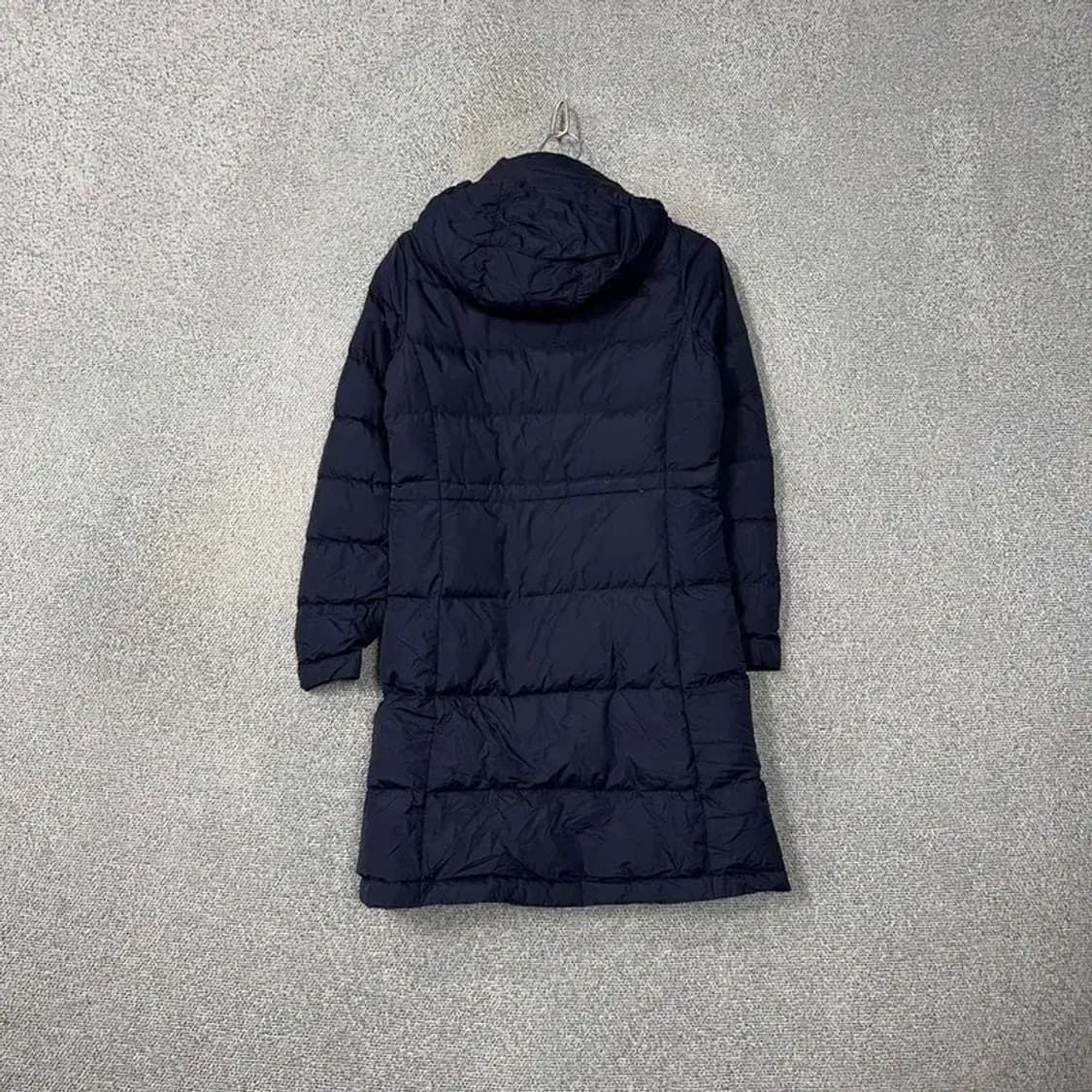 노스페이스 네이비 포켓 캐주얼 구스다운 롱패딩 M 상품이미지2