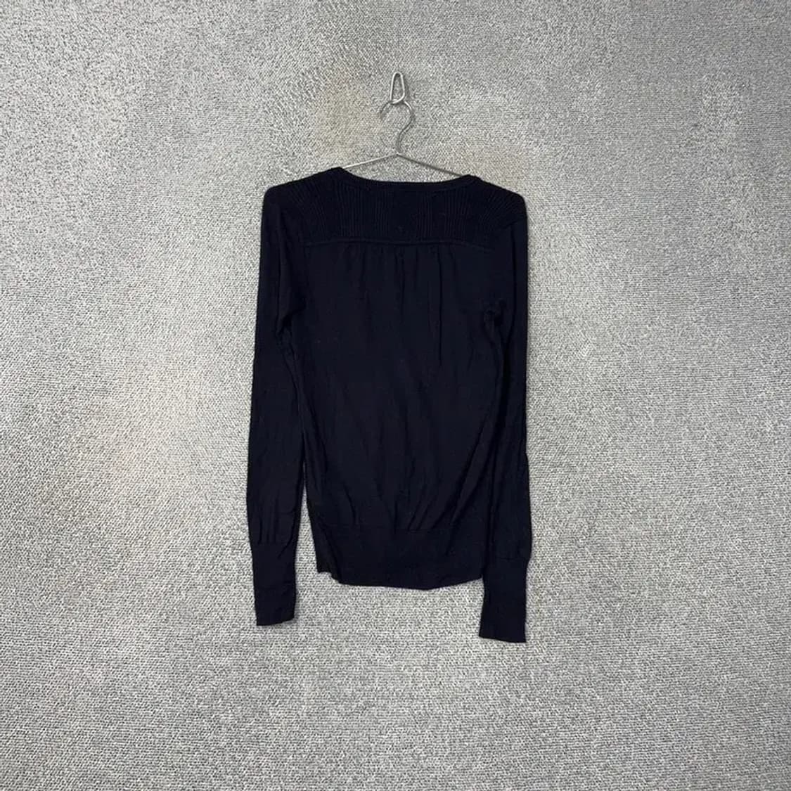 타미힐피거 네이비 로고 브이넥 니트 S 상품이미지2