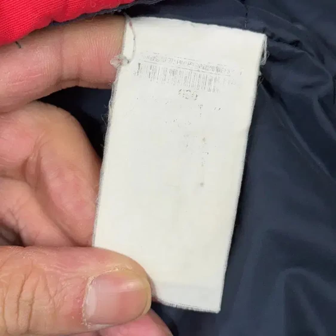 빈폴 레드 로고 캐주얼 패딩 점퍼 95 상품이미지4