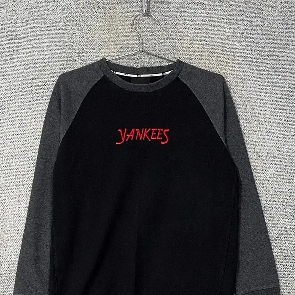 MLB 뉴욕양키즈 스펠 로고 긴팔 원피스 85 상품이미지3