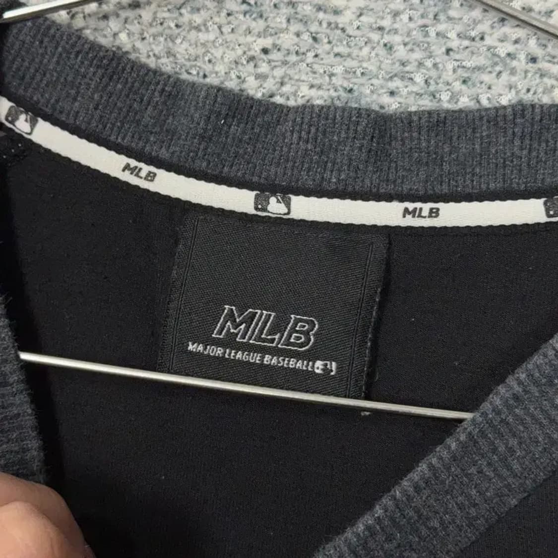 MLB 뉴욕양키즈 스펠 로고 긴팔 원피스 85 상품이미지5