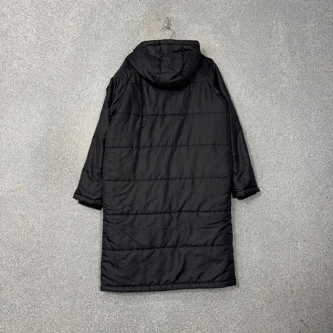 그루브라임 블랙 로고 롱패딩 L 상품이미지2