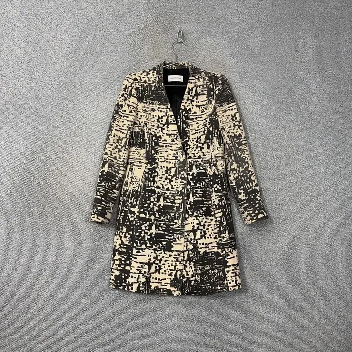 모조에스핀 빈티지 패턴 울 코트 85-91-164 상품이미지1