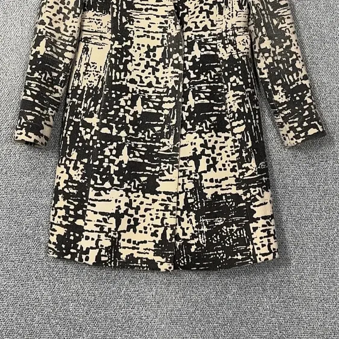 모조에스핀 빈티지 패턴 울 코트 85-91-164 상품이미지4