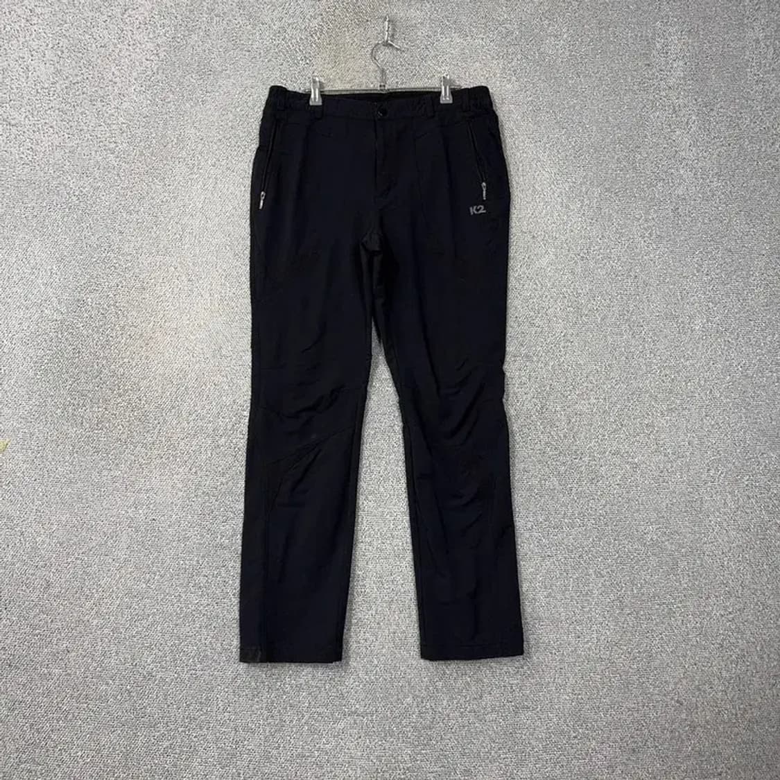 K2 블랙 로고 기능성 등산 바지 36 상품이미지1